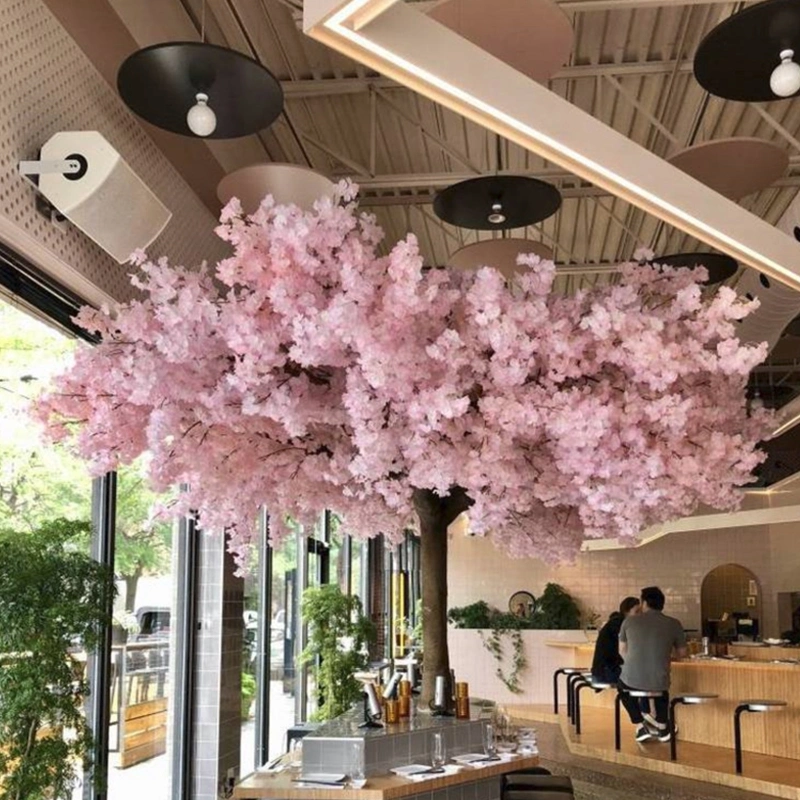 Indoor Outdoor Customized Size Sakura Table Small Big Artificial Red White Pink Cherry Blossom Tree for Wedding Decor