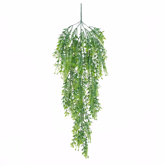 Viti appese per piante verdi artificiali in plastica all'ingrosso per la decorazione di pareti e matrimoni