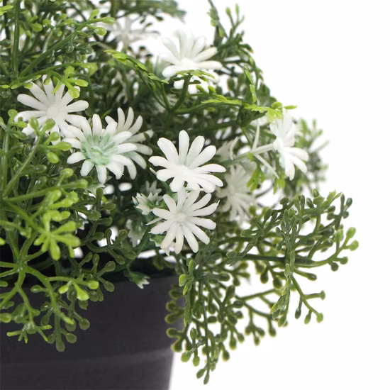 Mini piante artificiali in vaso ecologiche Piccole piante artificiali Decorazione bonsai Home Office