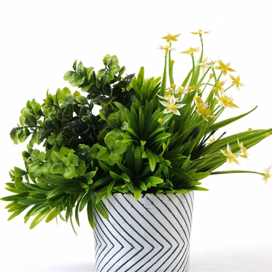 Paesaggio artificiale, pianta in vaso, piante artificiali, bonsai per la decorazione